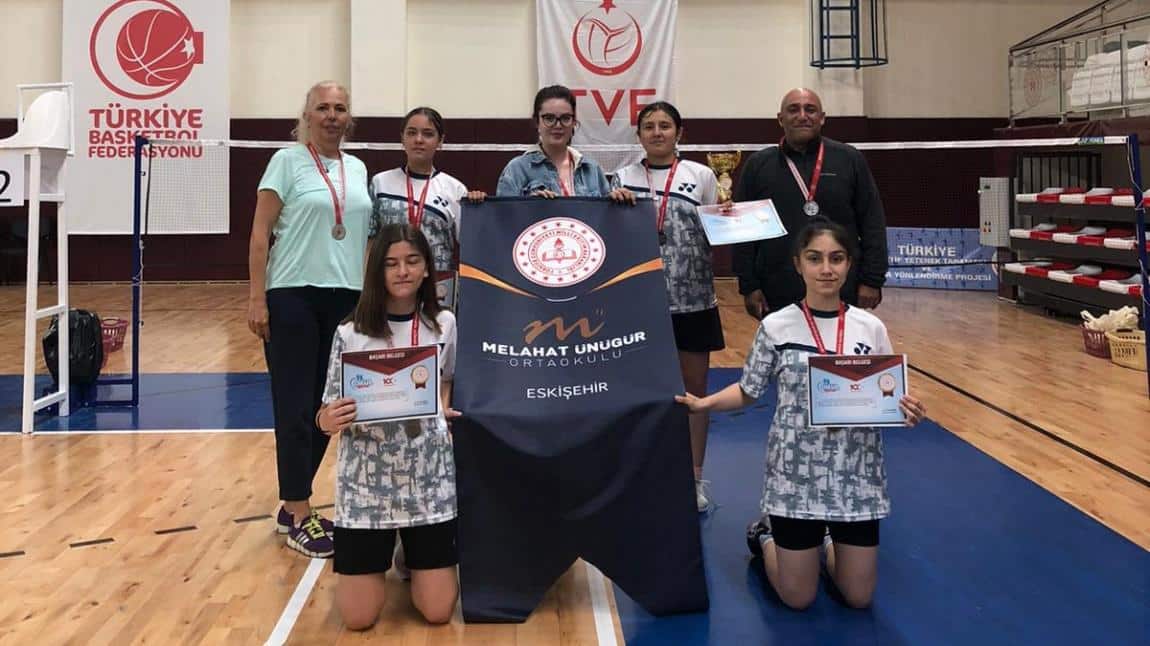  Yıldız Kız Badminton Türkiye Sampiyonasında Türkiye İkincisi